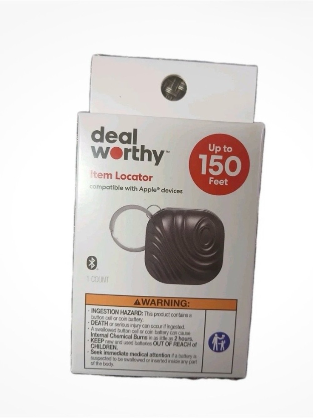 2 Pack deal Worthy Item Locator Compatible With Apple Find My Item - Picture 2 of 4